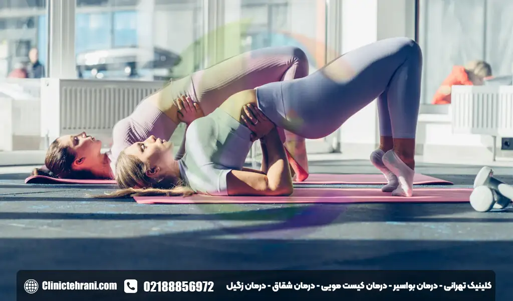 درمان افتادگی روده با ورزش