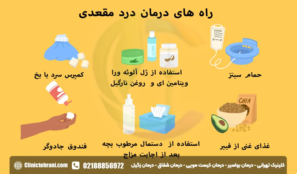 درمان و علت درد مقعدی در زنان