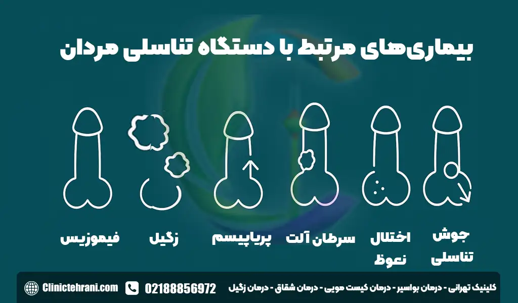 بیماری‌های مرتبط با دستگاه تناسلی مردان