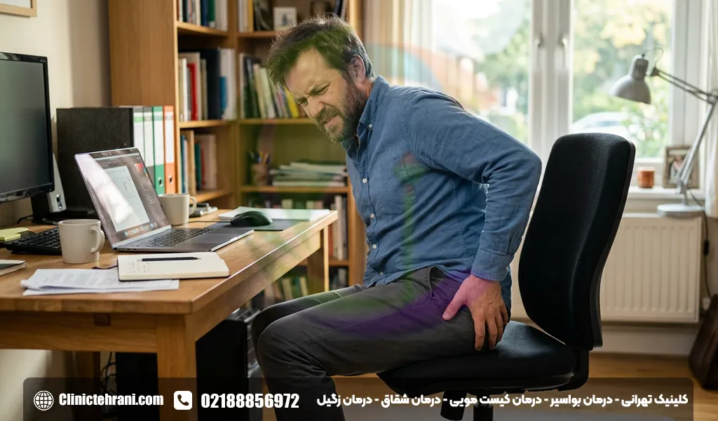 درد زیاد از نشانه های عفونت بواسیر است